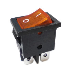 Marque Taiwan RA(R19A) Interrupteur à bascule lumineux orange, bleu, rouge, 21*15mm, CQC UL VDE KC