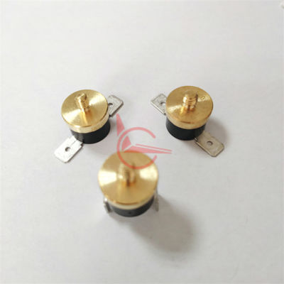 Thermostat bimétallique automatique de disque de la remise T24 KSD301 de vis de chapeau rond d'en cuivre