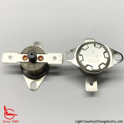 KSD301 Commutateur thermique, réinitialisation manuelle, utilisé pour la protection thermique dans l'instrument de physiothérapie