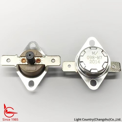 KSD301 Commutateur de protection thermique, réinitialisation manuelle, utilisé pour le fumigateur de médecine chinoise