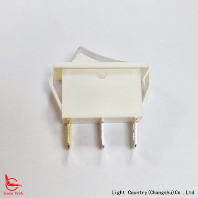 Commutateur Rocker à LED blanc de haute qualité, R4, 33x15 mm, ON-OFF, 20A 125V