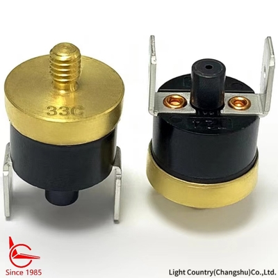 KSD301 Commutateur thermique, M5*0,8*6, Réinitialisation manuelle, pour la protection contre la température