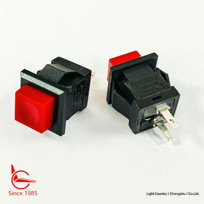 Cycles mécaniques P13-4 de commutateur électrique terminal de bouton poussoir plaqués par argent de cuivre 30000