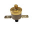 Thermostat remis à zéro manuel de cuivre du cas T23 KSD301 de PPS de tête pour l'appareil ménager