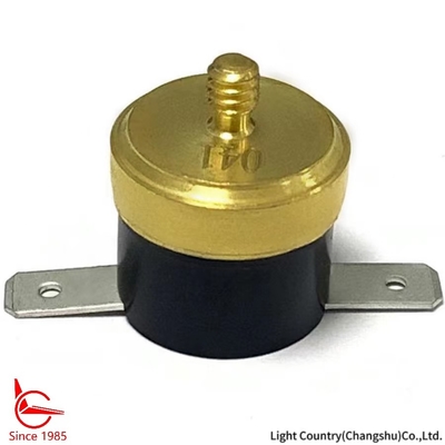 KSD301 Commutateur thermique, M5*0,8*6, réinitialisation automatique, pour régulation de la température